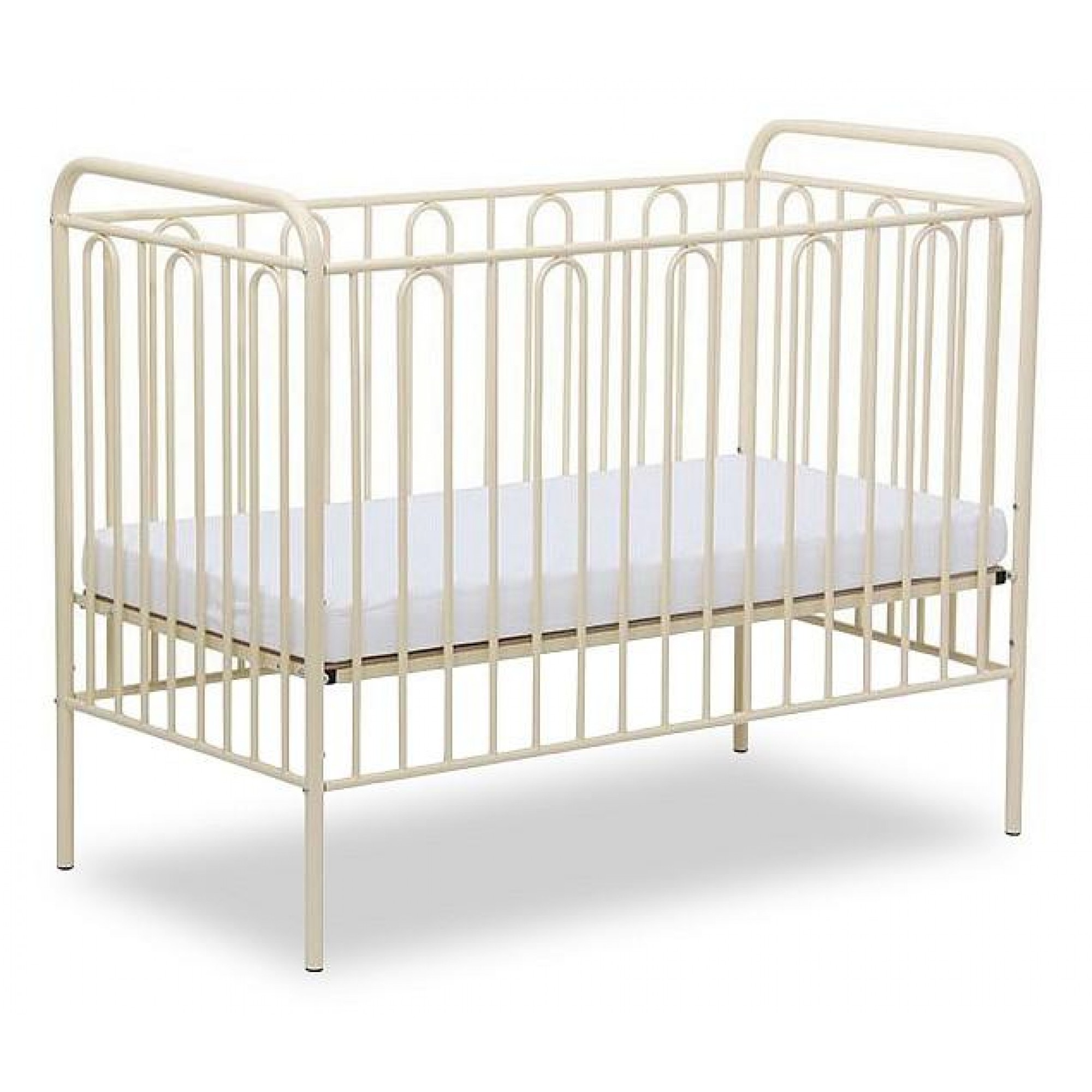 Кроватка Polini kids Vintage 110 бежевый 1250x642x1000(TPL_0001648_5)