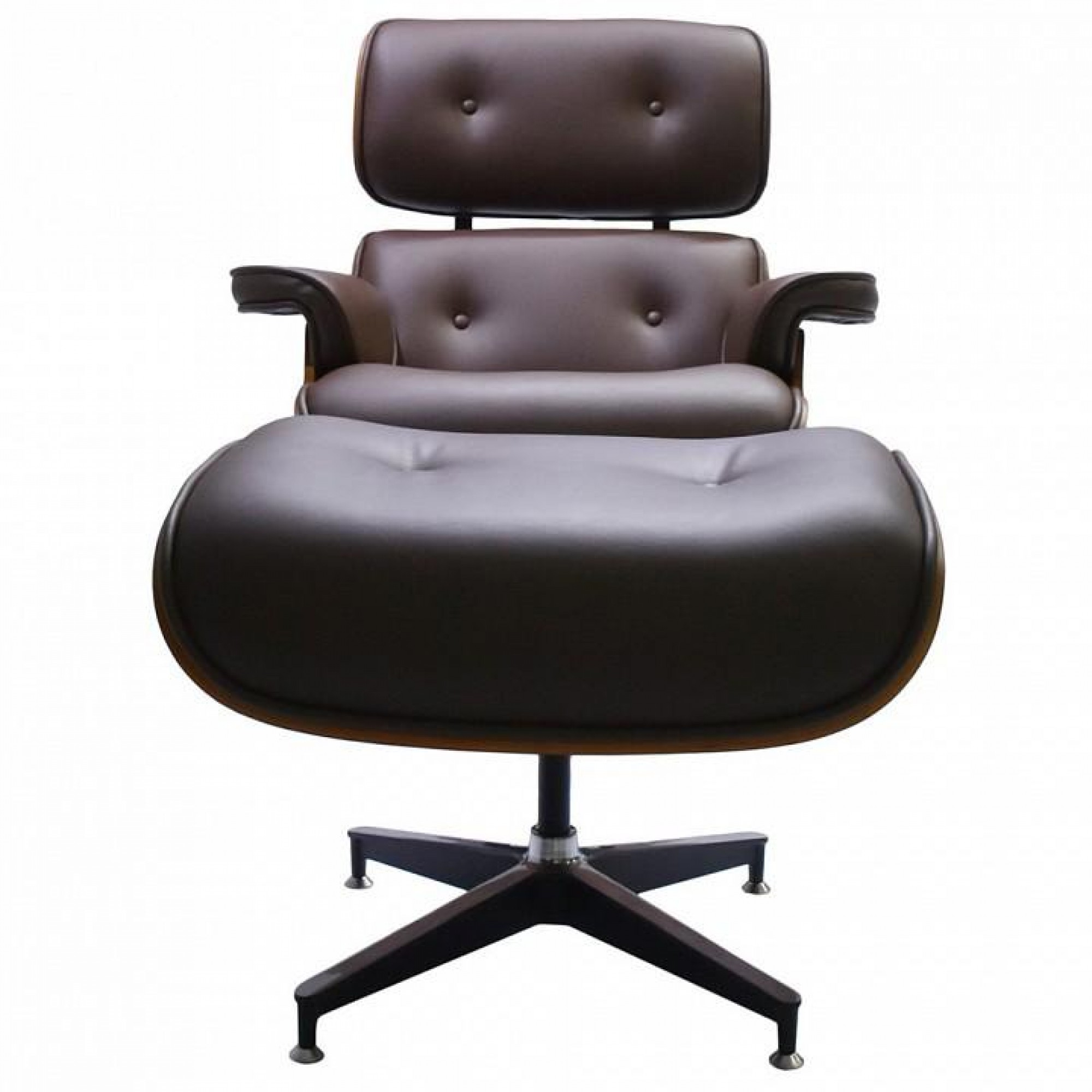 Кресло с пуфом Eames Lounge Chair    BDX_FR0006-7