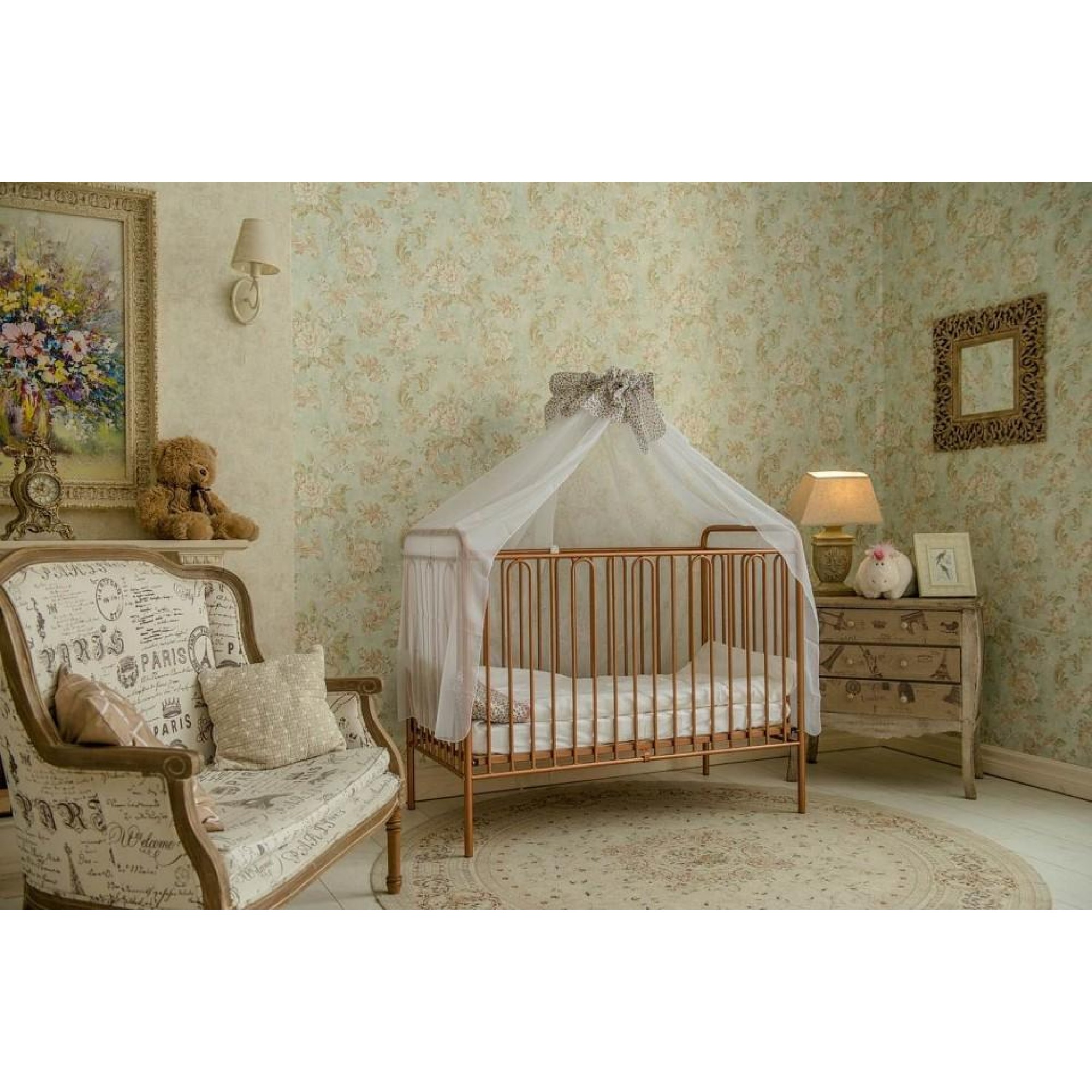 Кроватка Polini kids Vintage 110    TPL_0001648_8