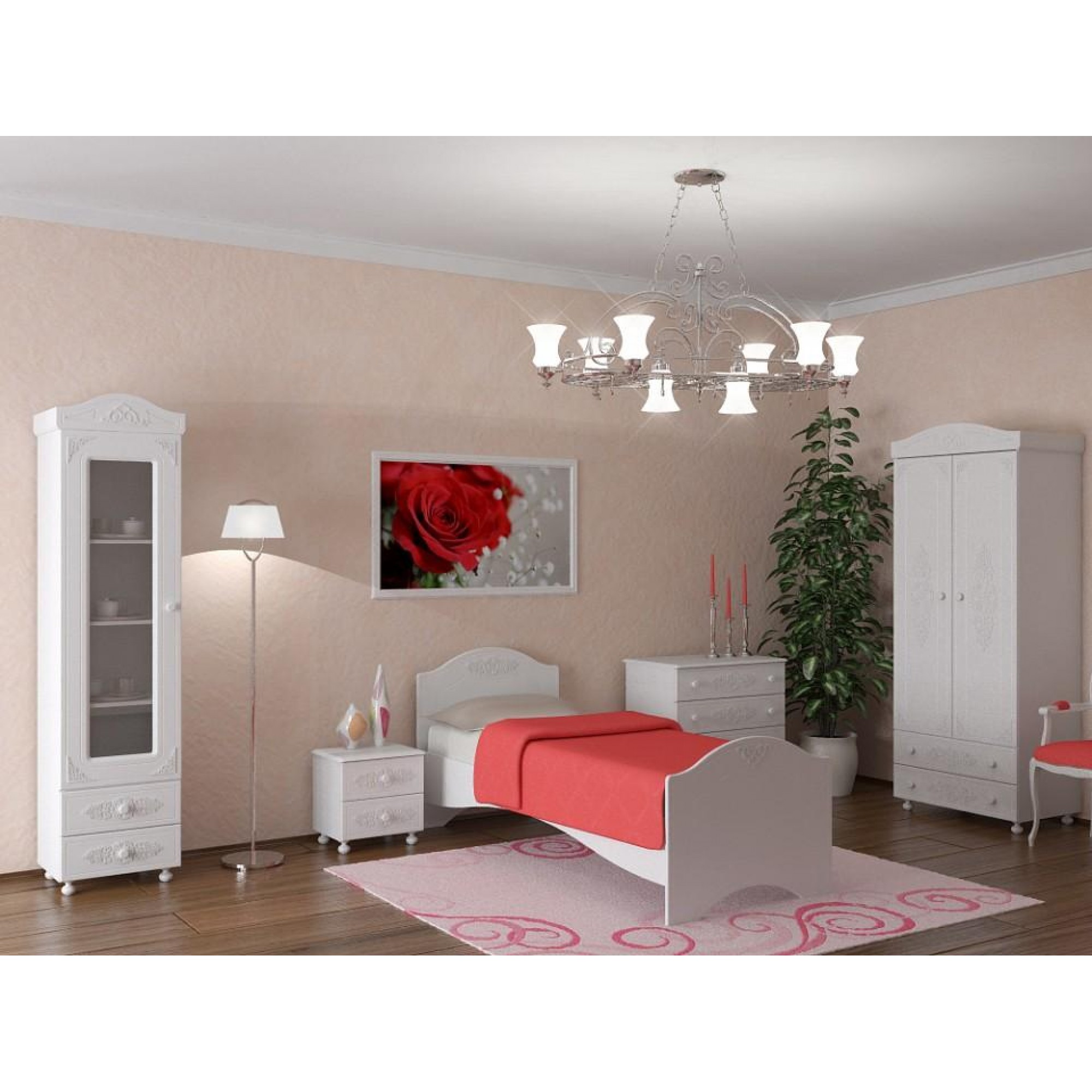 Гарнитур для спальни Ассоль KOM_Assol_bedroom