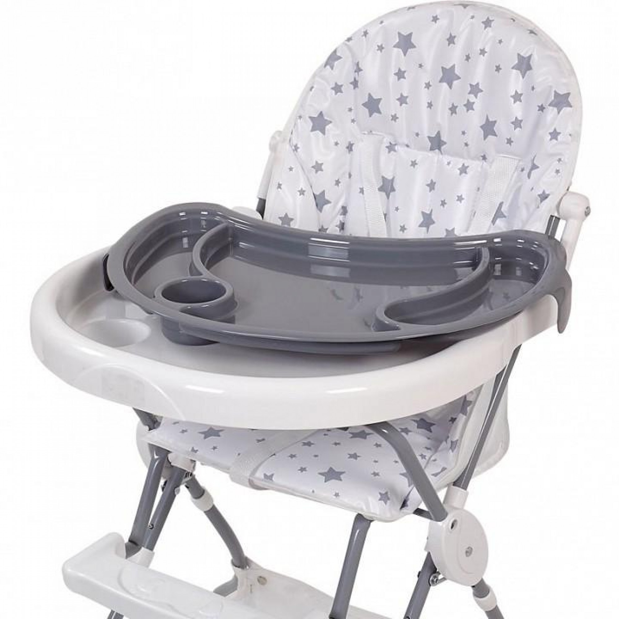 Стул для кормления Polini Kids 252 белый TPL_0002135-14