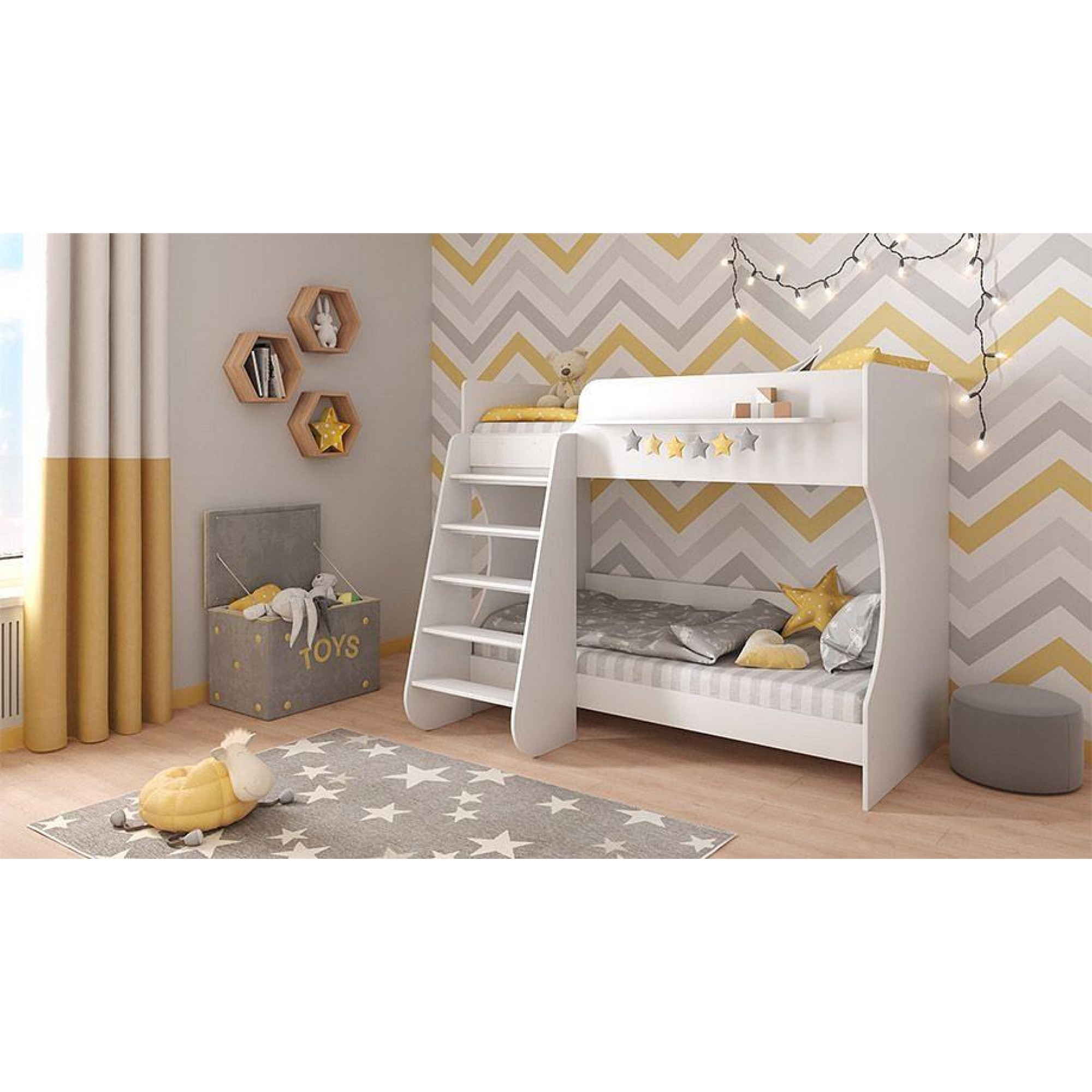 Кровать двухъярусная Polini Kids Dream 1500    TPL_0002425-9