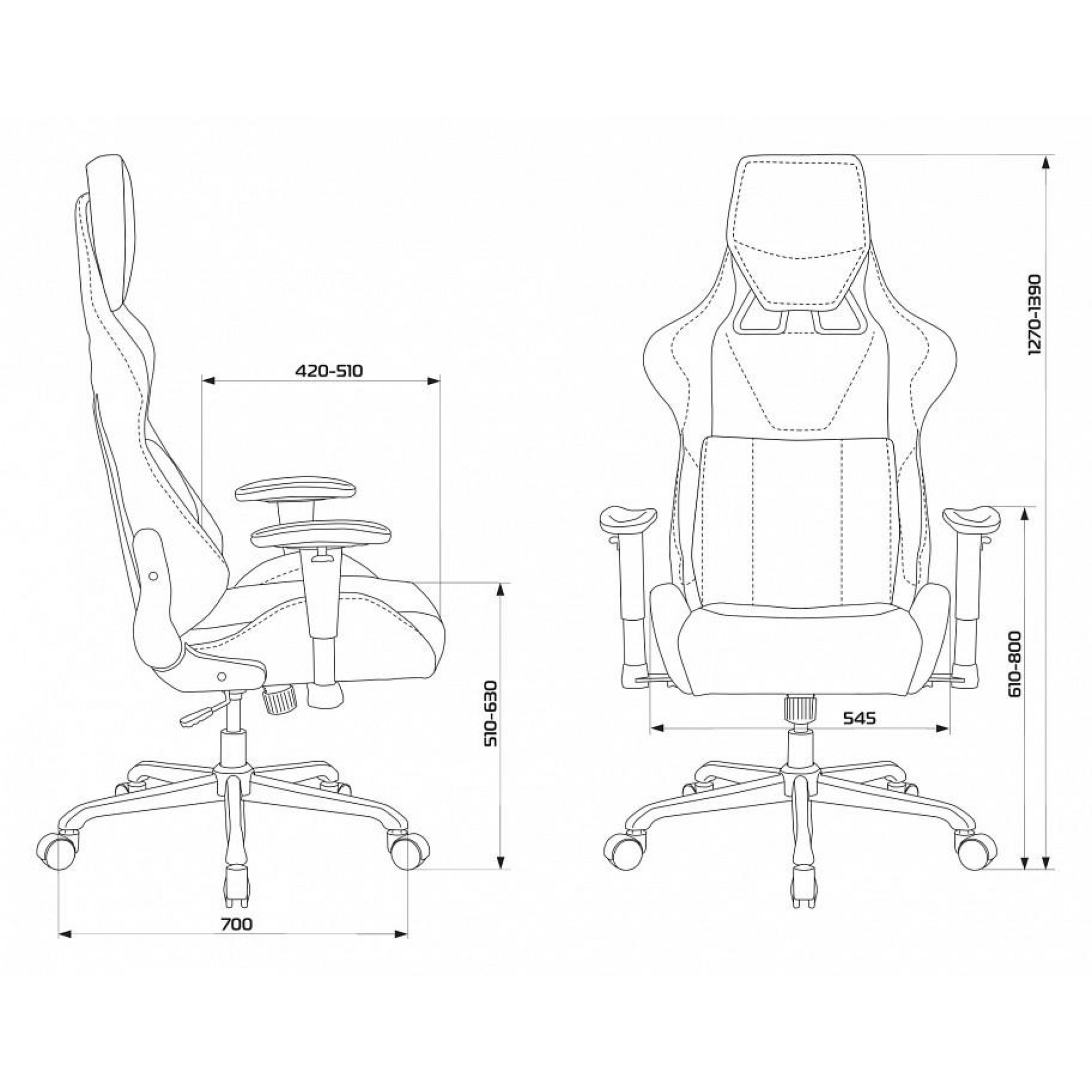 Кресло игровое Viking Loft G 1427790