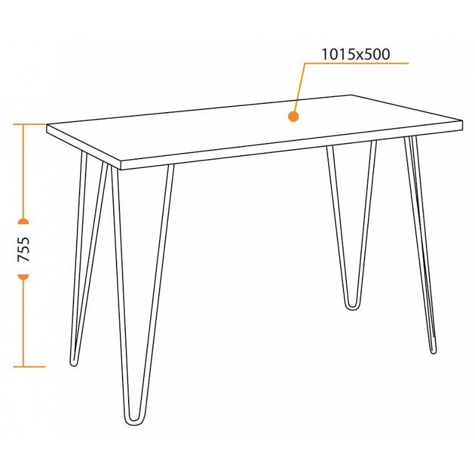 Стол письменный WD-06    TET_15246