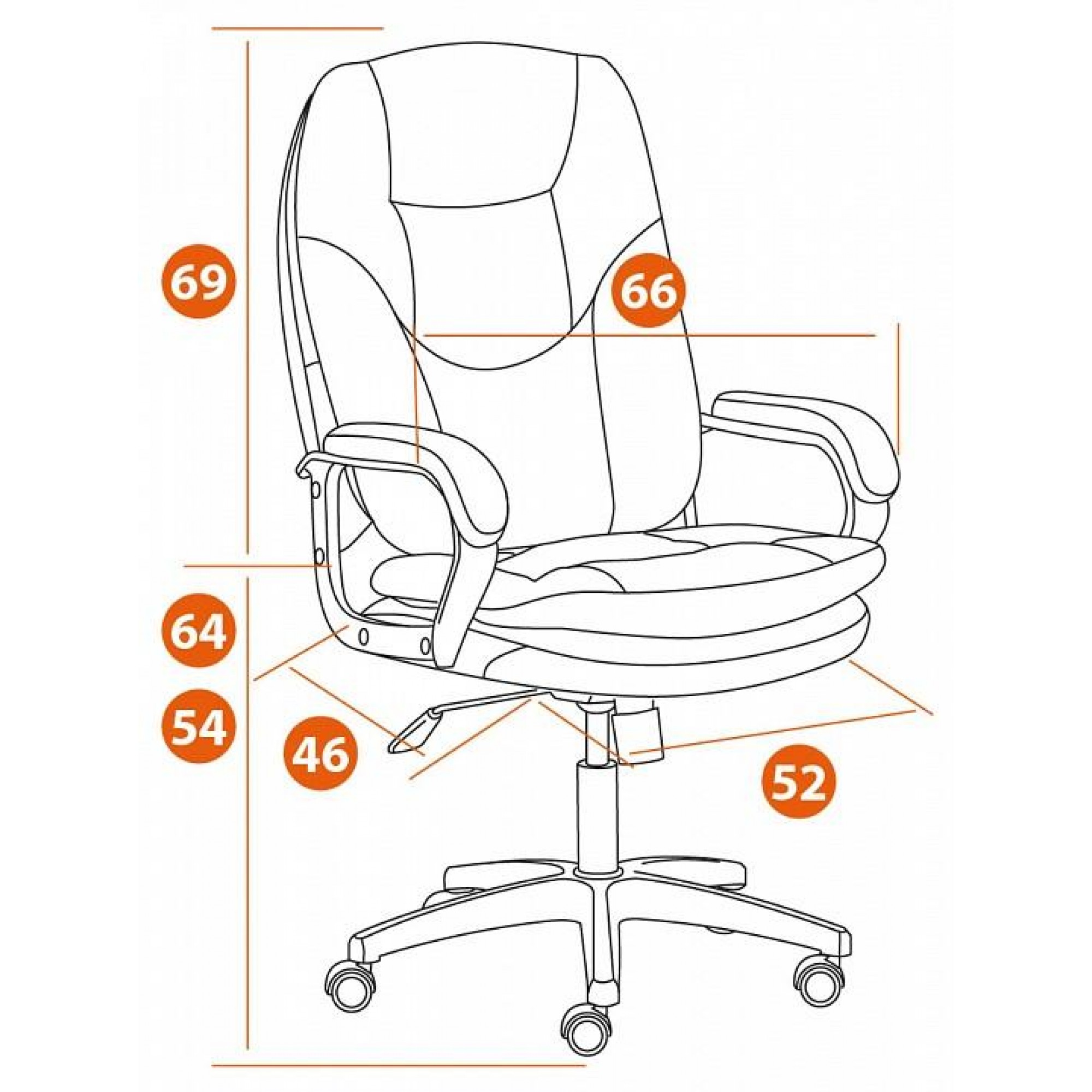 Кресло компьютерное Comfort LT    TET_19386